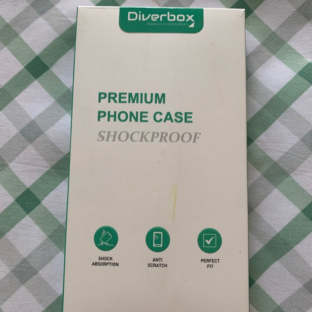 Green Silicone Phone Case with Full Coverage Protection